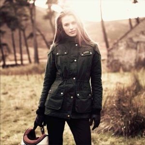 Barbour Jacket Hawkstone waxed parka